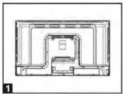 SCHNEIDER LED43SCP200K - - Mounting of the stand - 1