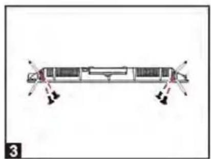 SCHNEIDER LED43SCP200K - - Mounting of the stand - 3