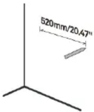 SCHNEIDER SC200SND - Montaje en la pared de la barra de sonido - 1