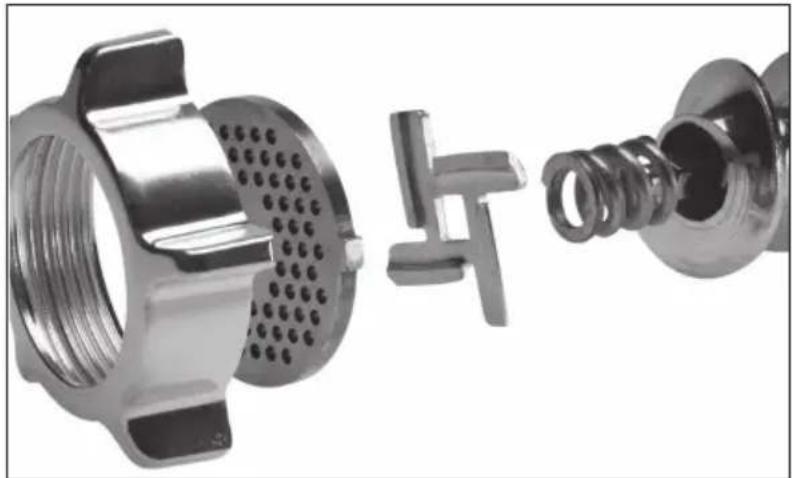 SILVERCREST SFW 350 D3 - Fleischwolf zusammenbauen - 1