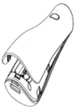 SWITEL DF1853 - Inserting the battery - 1