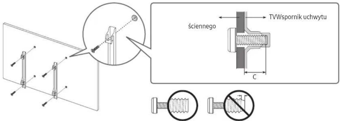 SAMSUNG BE65TH - Mocowanie telewizora na scianie - 2