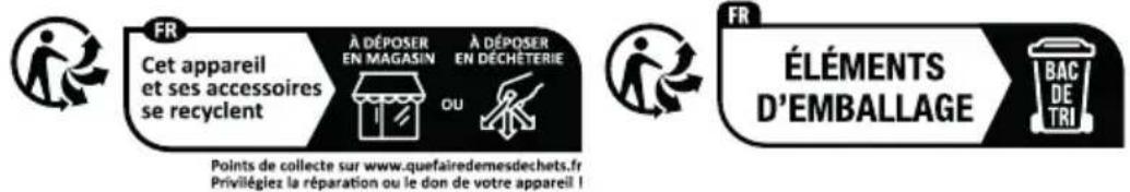 SILVERCREST SKMK 1000 A1 - Applies only to France: - 1