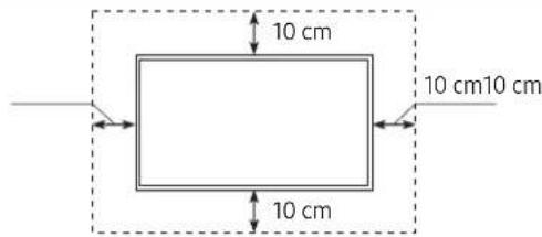 SAMSUNG BE43TH - Tillhandahalla fullgod ventilation for din TV - 2