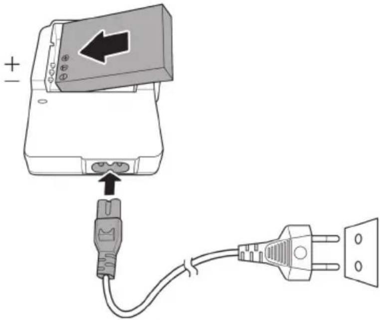 SILVERCREST SCAW 5.00 B2 - Charging the battery in the charger - 1
