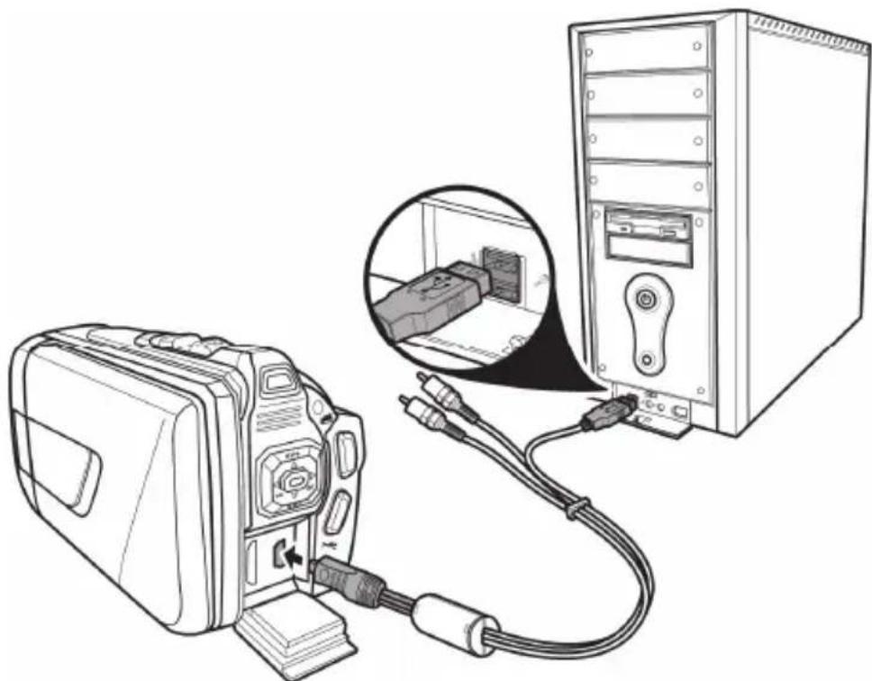 SILVERCREST SCAW 5.00 B2 - Aufnahmen auf einen Computer überspielen - 3