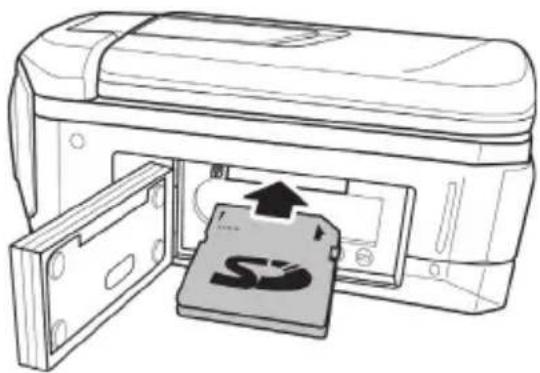 SILVERCREST SCAW 5.00 B2 - Insertion d'une carte mémoire - 4
