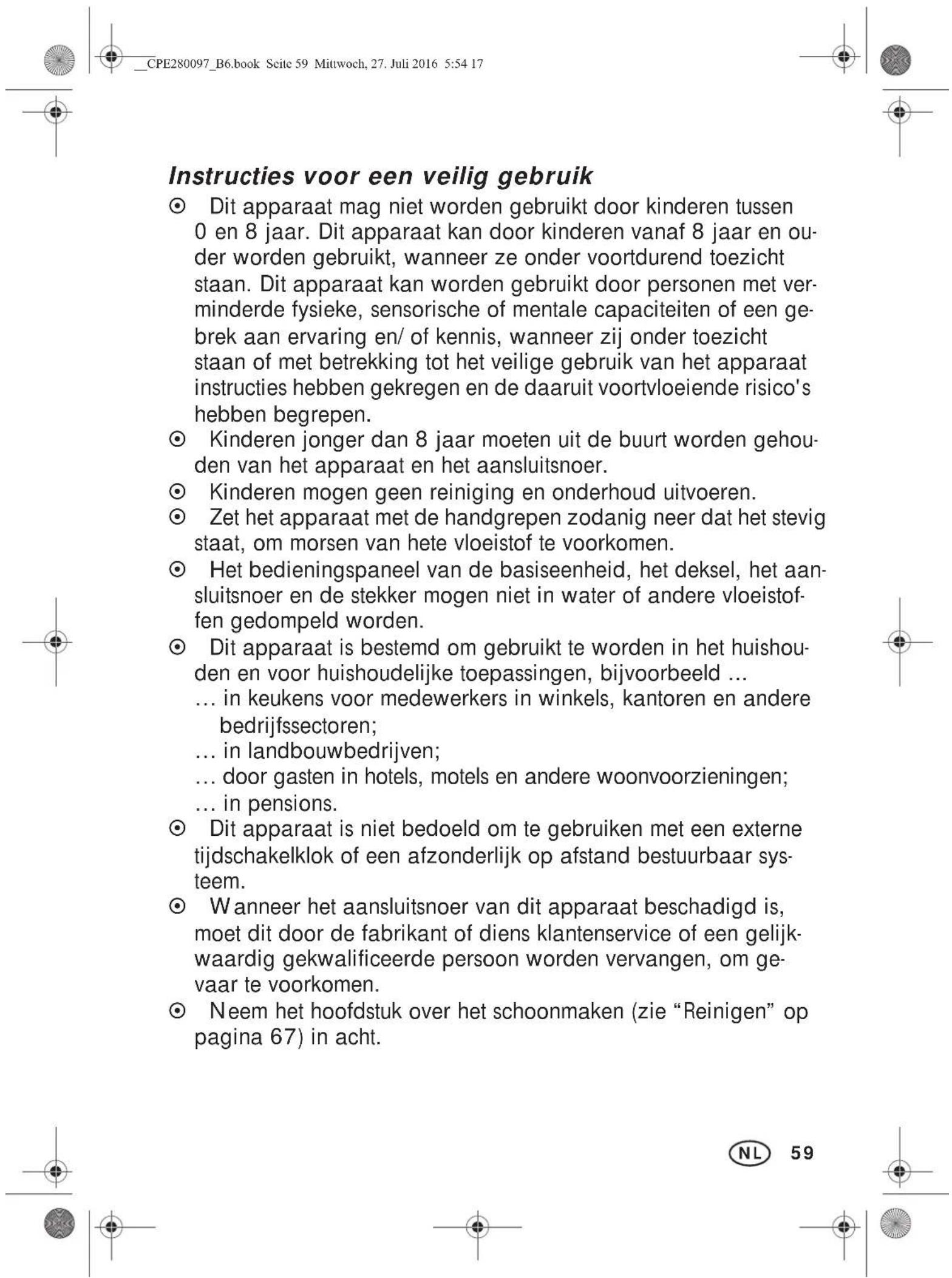 SILVERCREST SEF 2300 C3 - Symbolen op het apparaat - 4