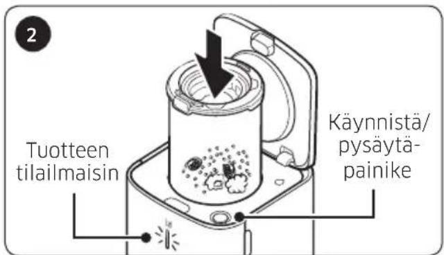 SAMSUNG VCASAE90B - Puhdistusaseman käytäminen - 2