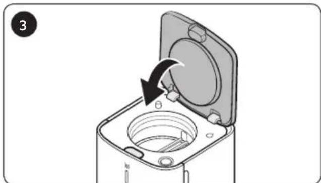 SAMSUNG VCASAE90B - Utilização da estatão de limpeza - 3