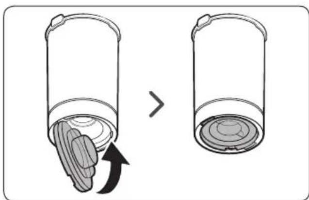 SAMSUNG VCASAE90B - Utilização da estatão de limpeza - 5