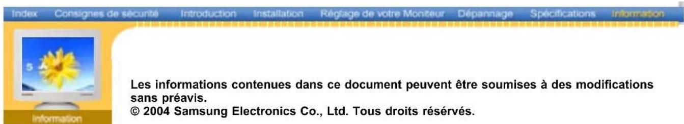 SAMSUNG SyncMaster 997MB - Comment supprimer le programme logiciel de la Couleur Naturelle - 1