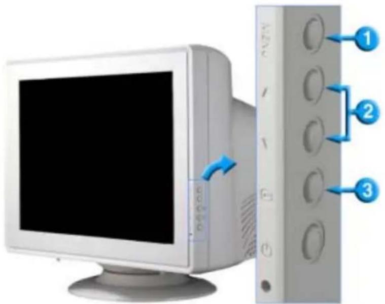 SAMSUNG SyncMaster 797DF - Enlever la Base - 2