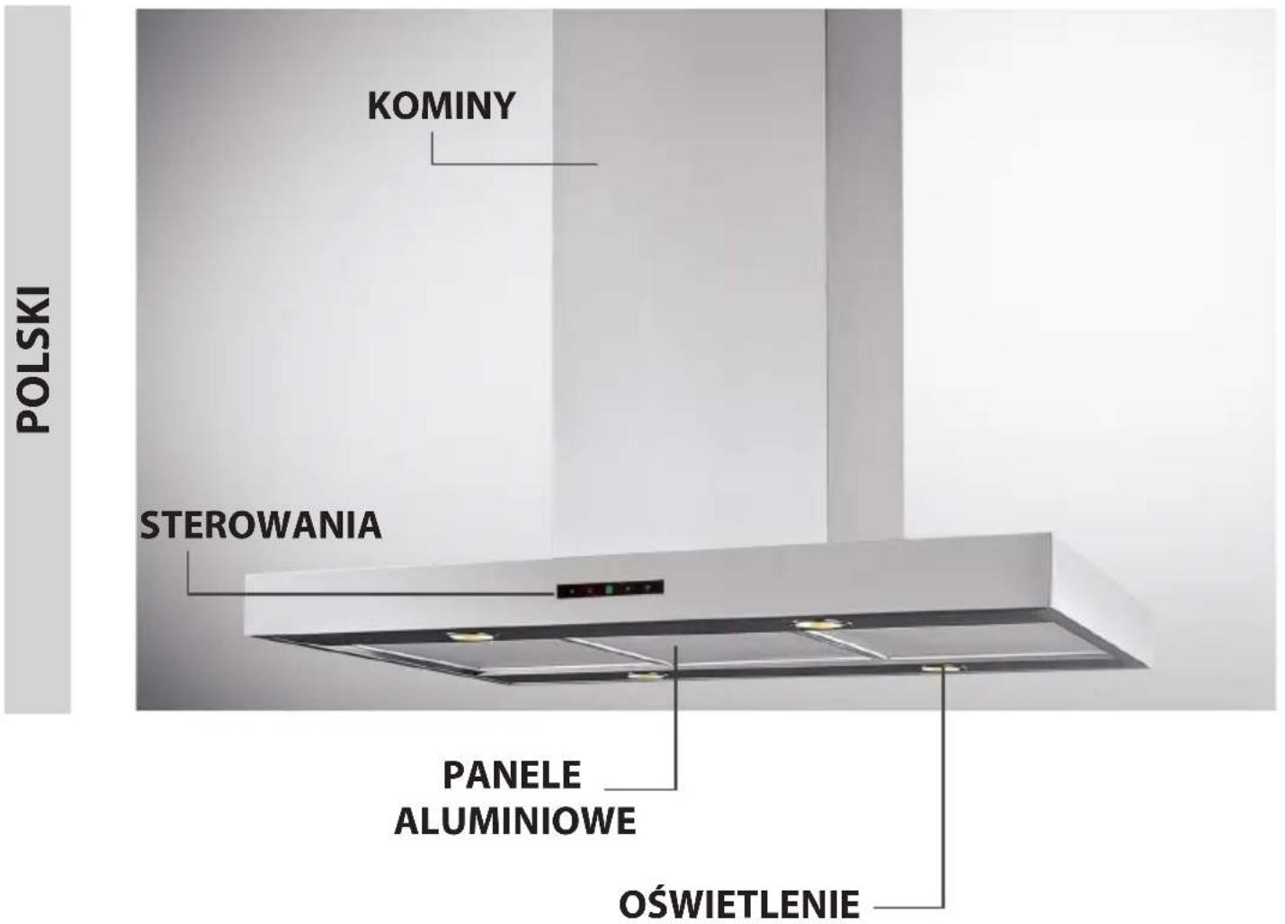 SAMSUNG HDC9B90TX - OKAP KUCHENNY - 1