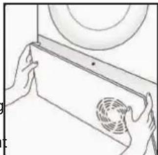 HOOVER LLH D813A2XS - To Clean the Condenser Filter - 1