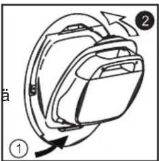 HOOVER LLH D813A2XS - Poista Säiliö Seuraavasti - 3
