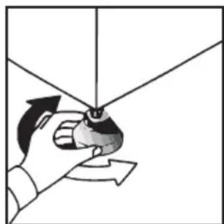 HOOVER LLH D813A2XS - Ajustement des pieds - 1