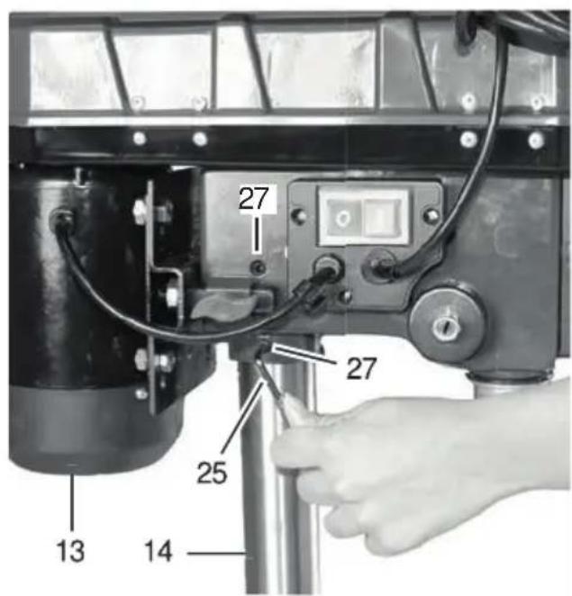 PARKSIDE PTBM 500 C3 - BENCH PILLAR DRILL - 4