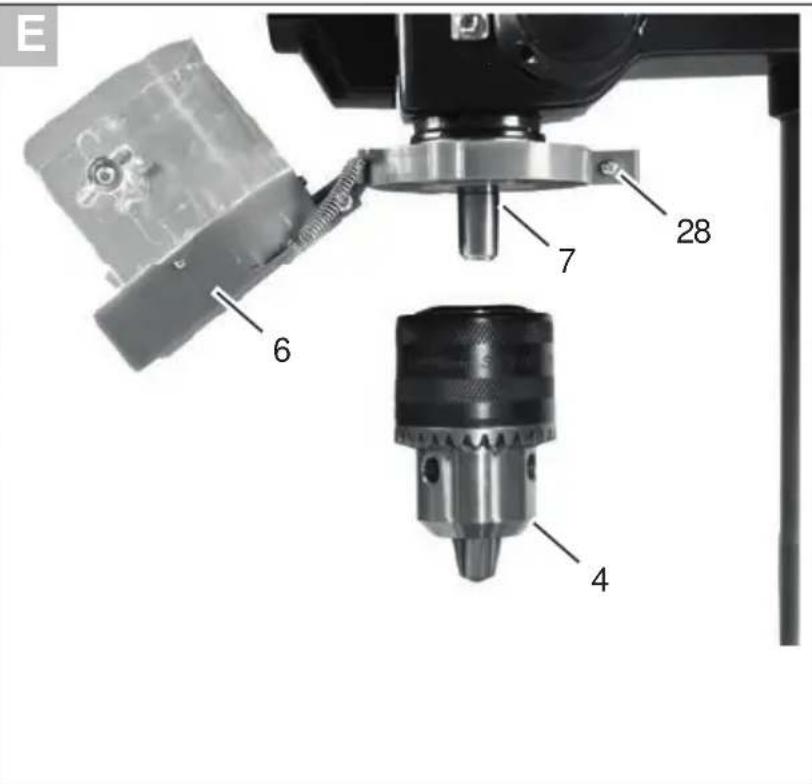 PARKSIDE PTBM 500 C3 - BENCH PILLAR DRILL - 6