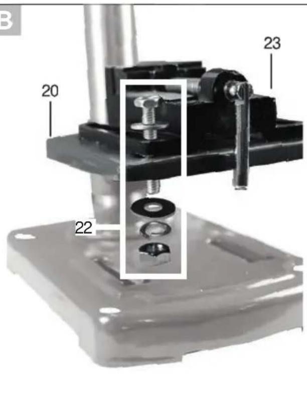PARKSIDE PTBM 500 C3 - BENCH PILLAR DRILL - 3