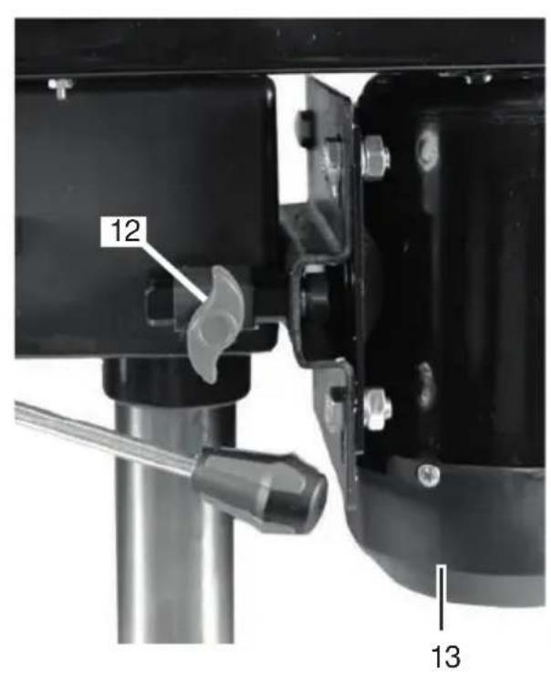 PARKSIDE PTBM 500 C3 - BENCH PILLAR DRILL - 8