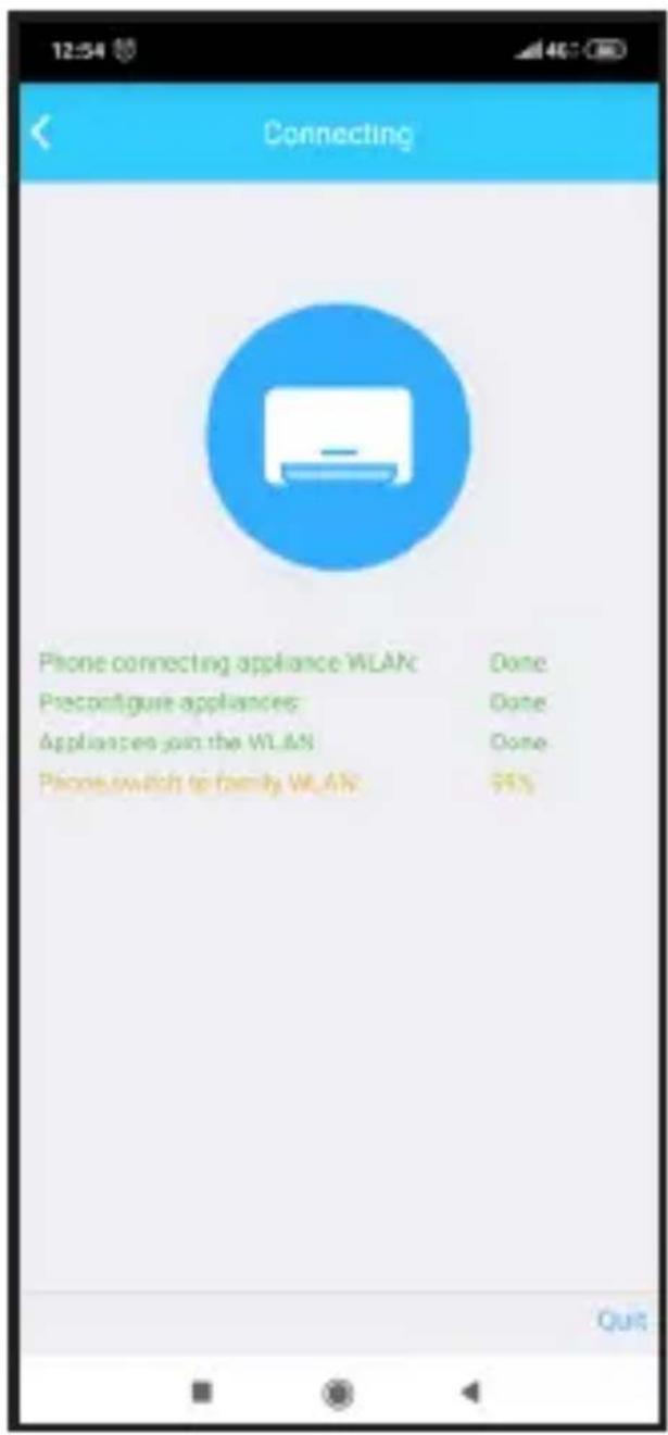 QLIMA S 5232 - Utiliser un apparéil Android pour effectuer la configuration du réseau - 18