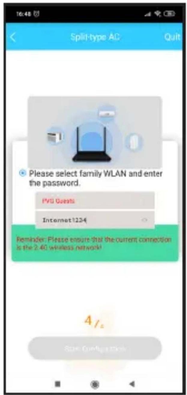 QLIMA S 5232 - Utiliser un apparéil Android pour effectuer la configuration du réseau - 9