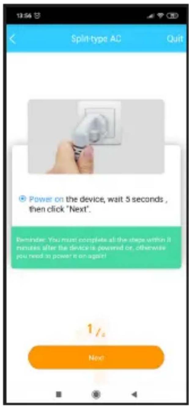 QLIMA S 5232 - Utiliser un apparéil Android pour effectuer la configuration du réseau - 3