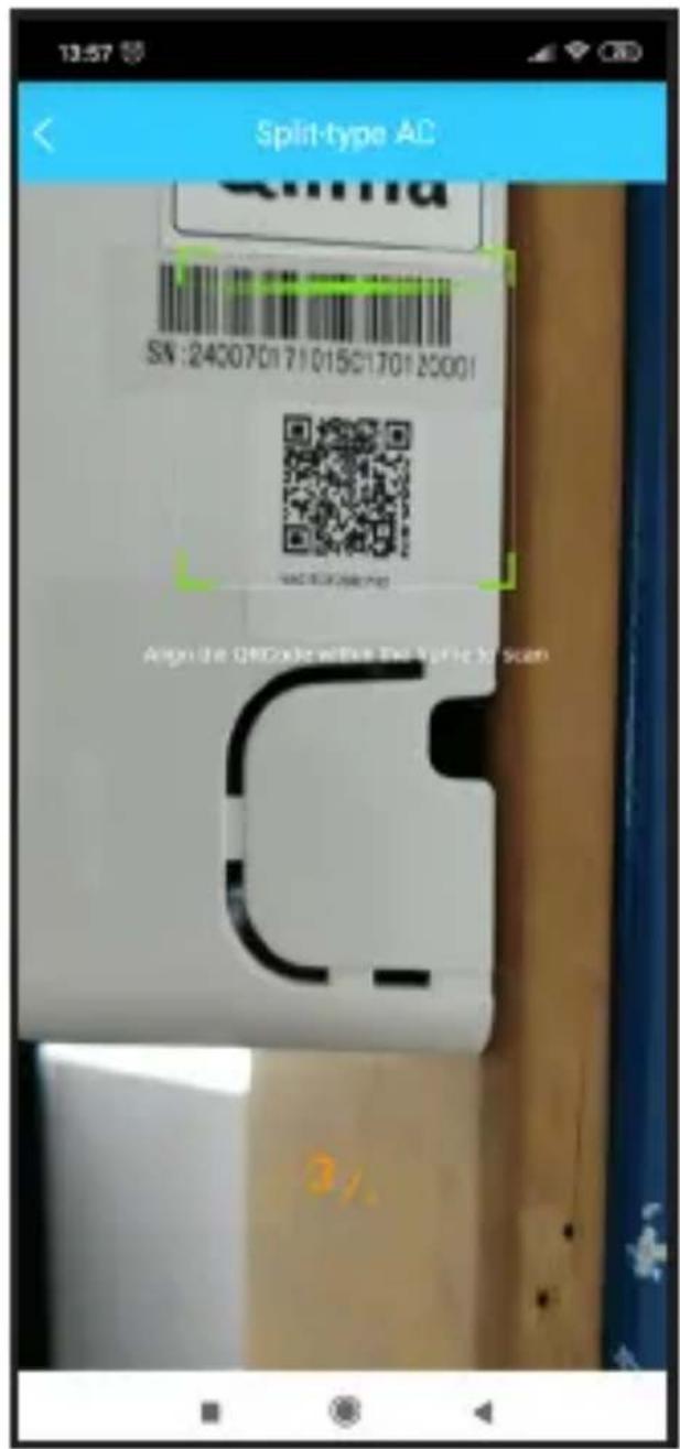 QLIMA S 5232 - Utiliser un apparéil Android pour effectuer la configuration du réseau - 7