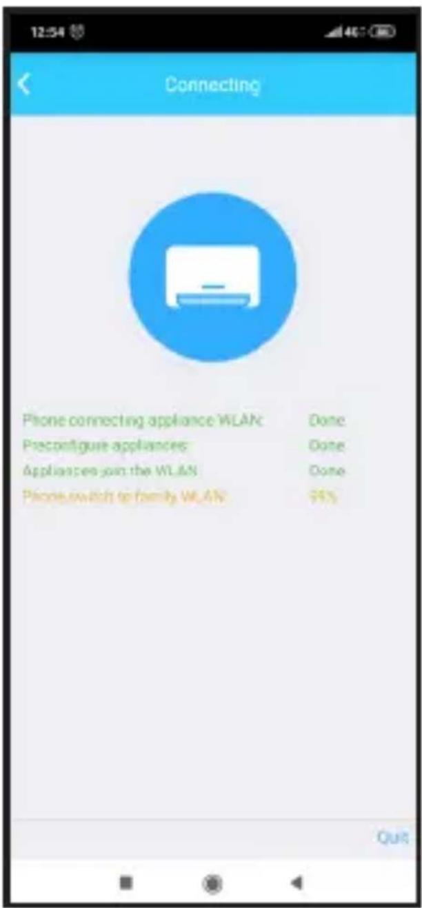 QLIMA S 5232 - Utiliser un apparéil Android pour effectuer la configuration du réseau - 10