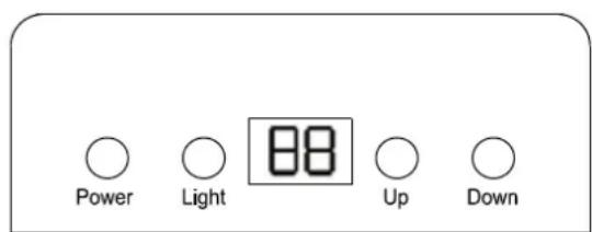 QLIMA BWK 1607 - Bedienfeld - 1