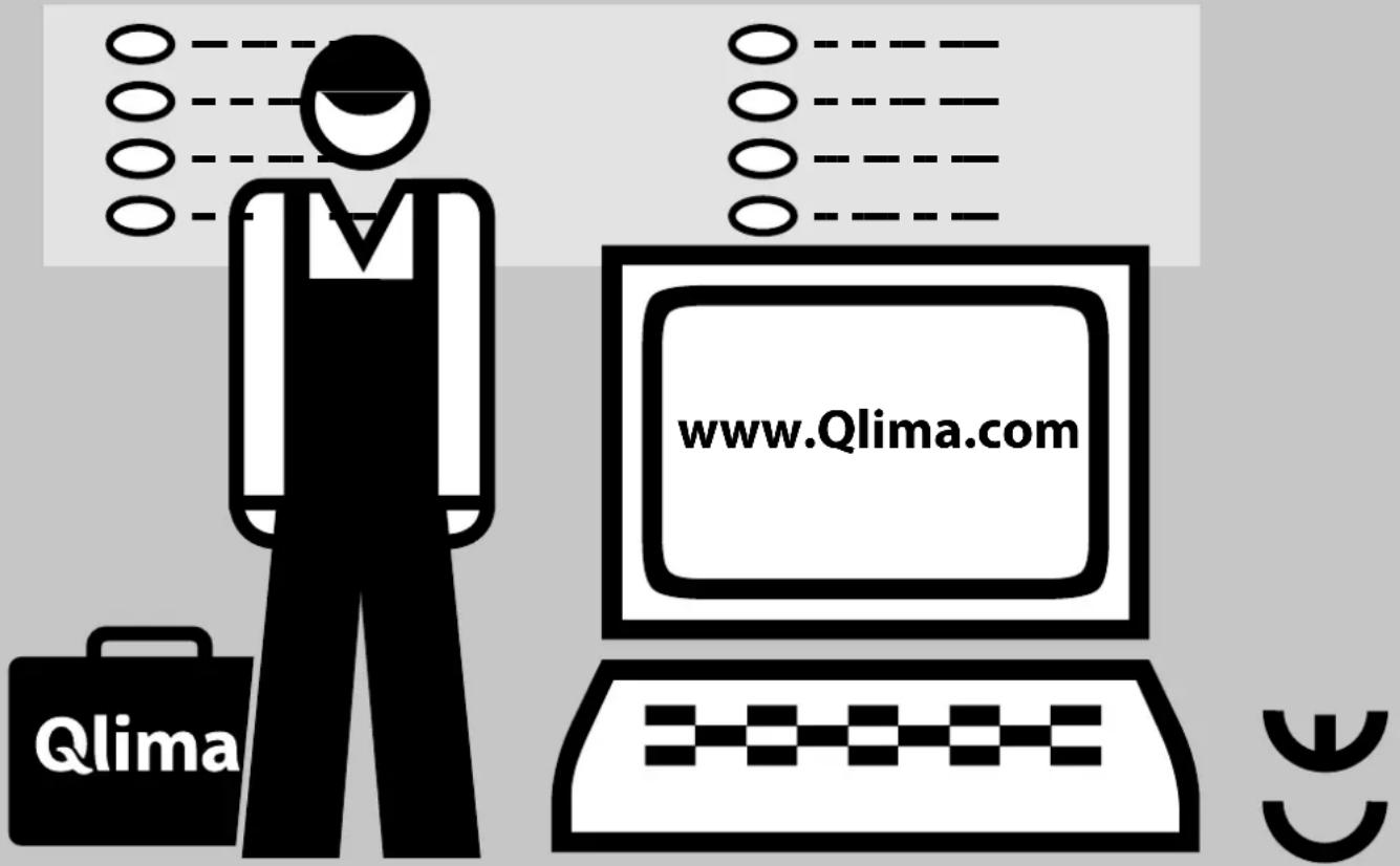 QLIMA BWK 1607 - Larm vid öppen dorr - 2