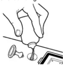 Roper RUD5750KB1 - Filling the dispenser - 1