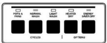 Roper RUD5000KB1 - Control Panels - 5