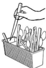 Roper RUD5000KB1 - Chargement du panier à couverts - 1