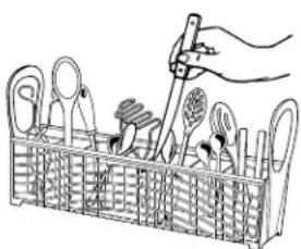 Roper RUD5000KB1 - Chargement du panier à couverts - 2