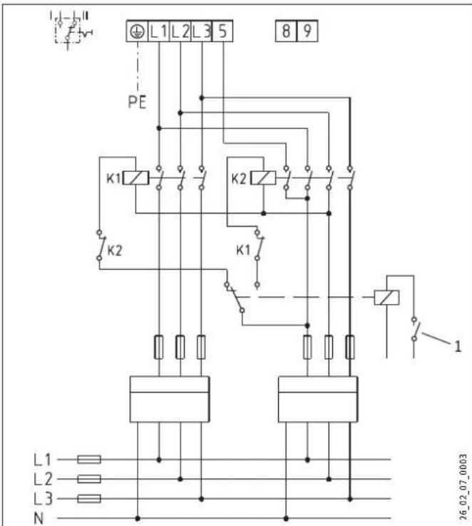 STIEBEL ELTRON SHD 100 S - Elektrické schémy zapojenia a prípojky - 2