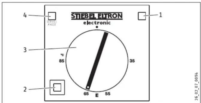 STIEBEL ELTRON SHD 100 S - Nastawy - 1