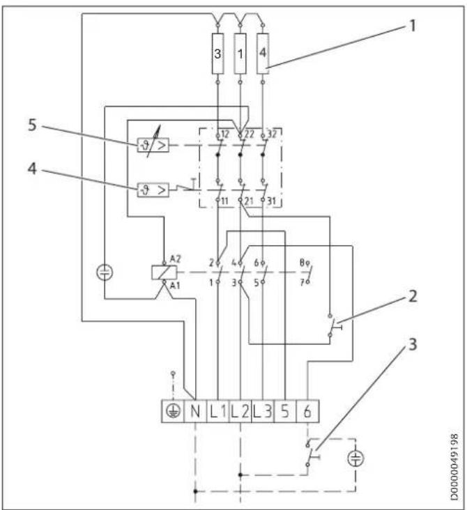 STIEBEL ELTRON HFAZ 150 - Электрические схемы и соединения - 1
