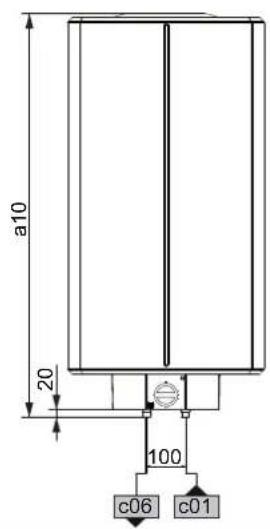 STIEBEL ELTRON HFAZ 150 - Размеры и соединения - 3