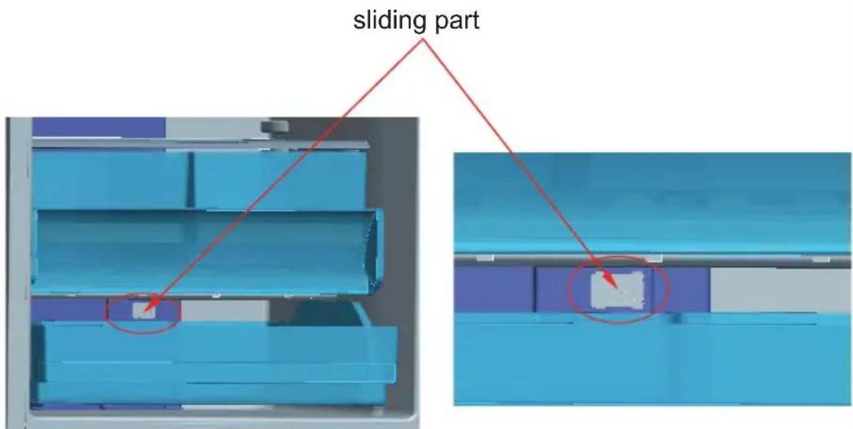 SINGER NEIGE297NFWH - Roller storage box - 1
