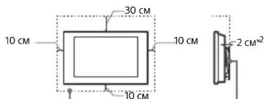 SONY Bravia KD55X7056 - HacteHHa yctahOBka - 1