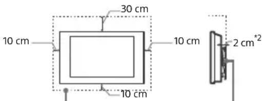 SONY Bravia KD55X7056 - Falfa szerelve - 1