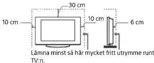 SONY Bravia KD55X7056 - Monterad med stativ - 1