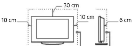SONY Bravia KD55X7056 - Nainstalovaný so stojanom - 1