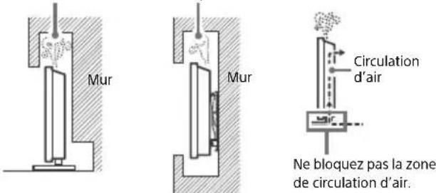 SONY Bravia KD55X7056 - Installation sur pied - 2