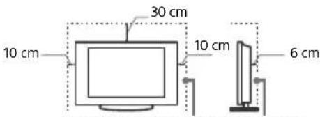 SONY Bravia KD55X7056 - Asennus jalustalle - 1
