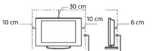 SONY Bravia KD55X7056 - Ventilatie - 2