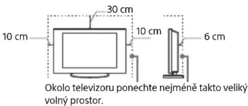 SONY Bravia KD55X7056 - Instalace se stojanem - 1