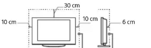 SONY Bravia KD55X7056 - Monteret med fod - 1